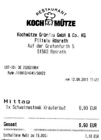 mhzs Hffner Kochmtze Restaurant